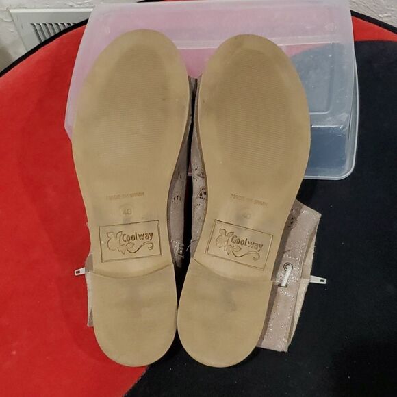 Cool Way Laser Cut Leather Sandals Made in Spain Size 9 - Picture 10 of 13